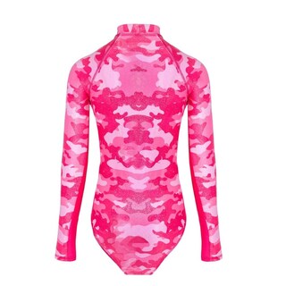 Foto 2 | Traje De Baño Rashguard Pink Camouflage