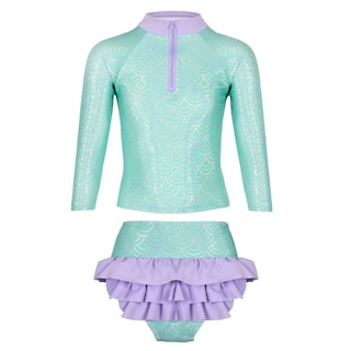Foto 2 | Traje De Baño Para Bebe Niña Wetsuit Ariel