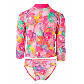 Foto 1 | Traje De Baño Para Bebe Niña Wetsuit Shells