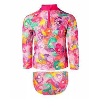 Foto 2 | Traje De Baño Para Bebe Niña Wetsuit Shells