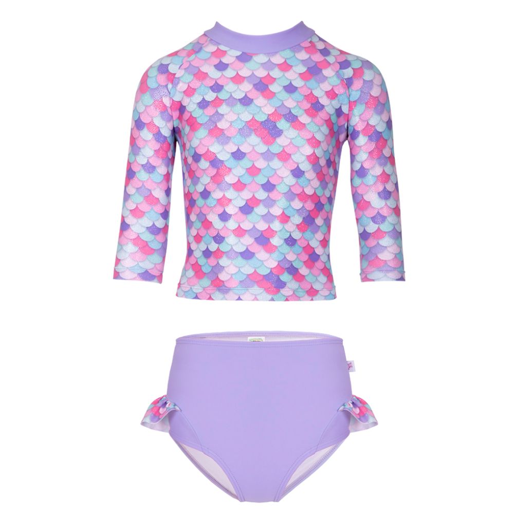 Foto 2 pulgar | Traje De Baño Para Bebe Niña Wetsuit Funny Unicorn
