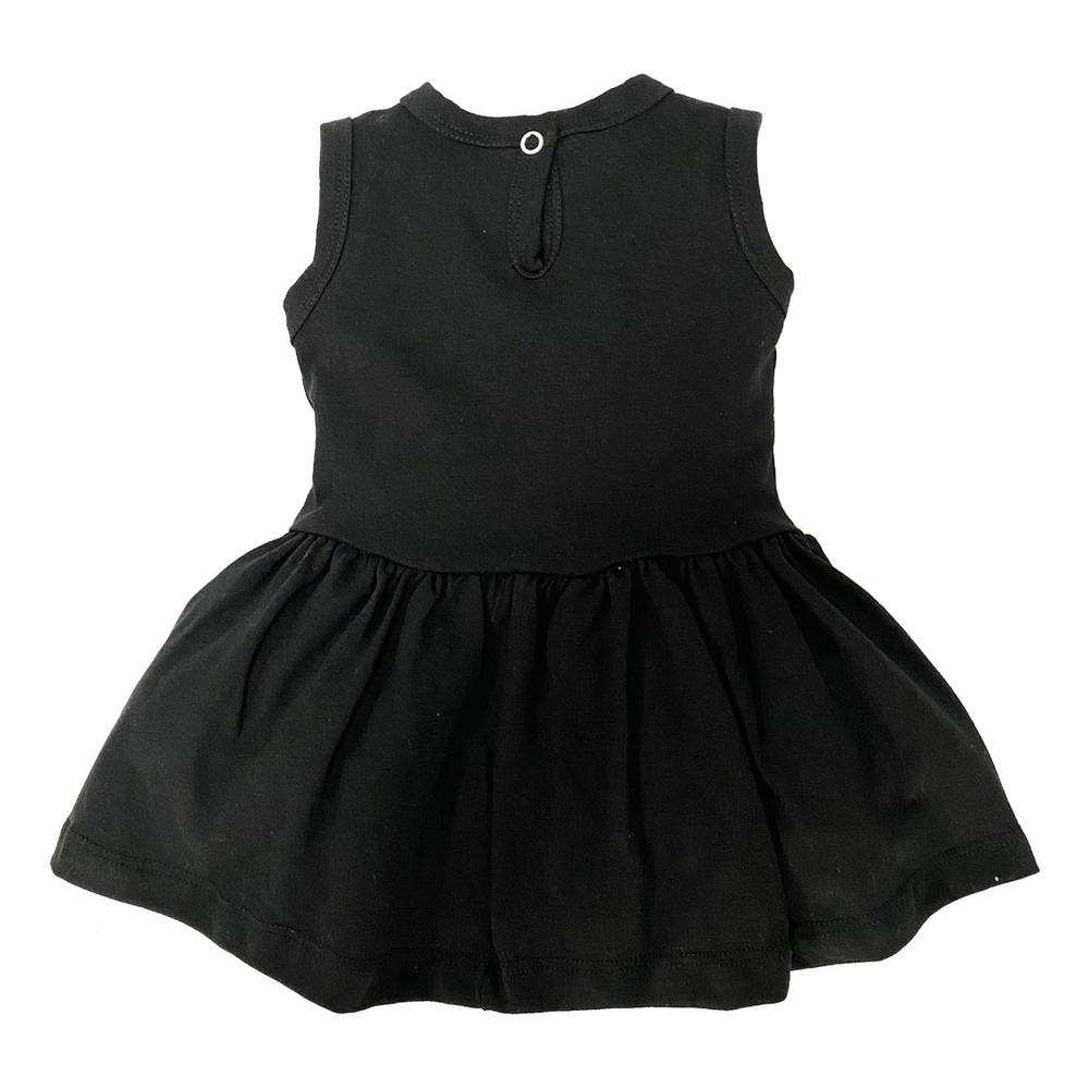 Foto 7 | Vestido de Algodón Disney Minnie Negro