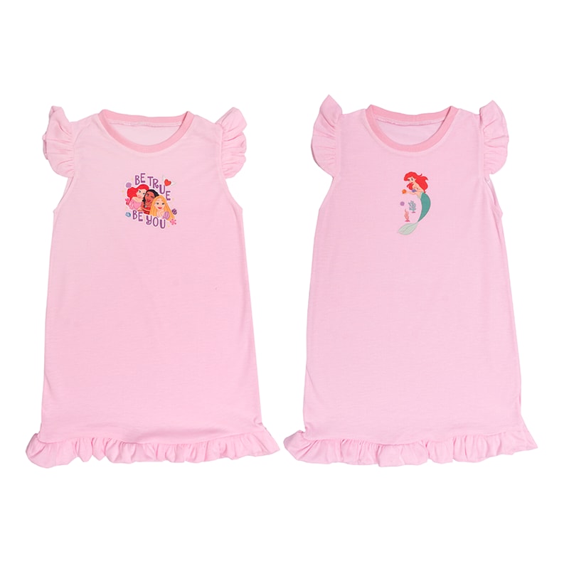 Camisones Chiqui Mundo Disney Princess color Rosa para Bebé Niña 2 Piezas $420