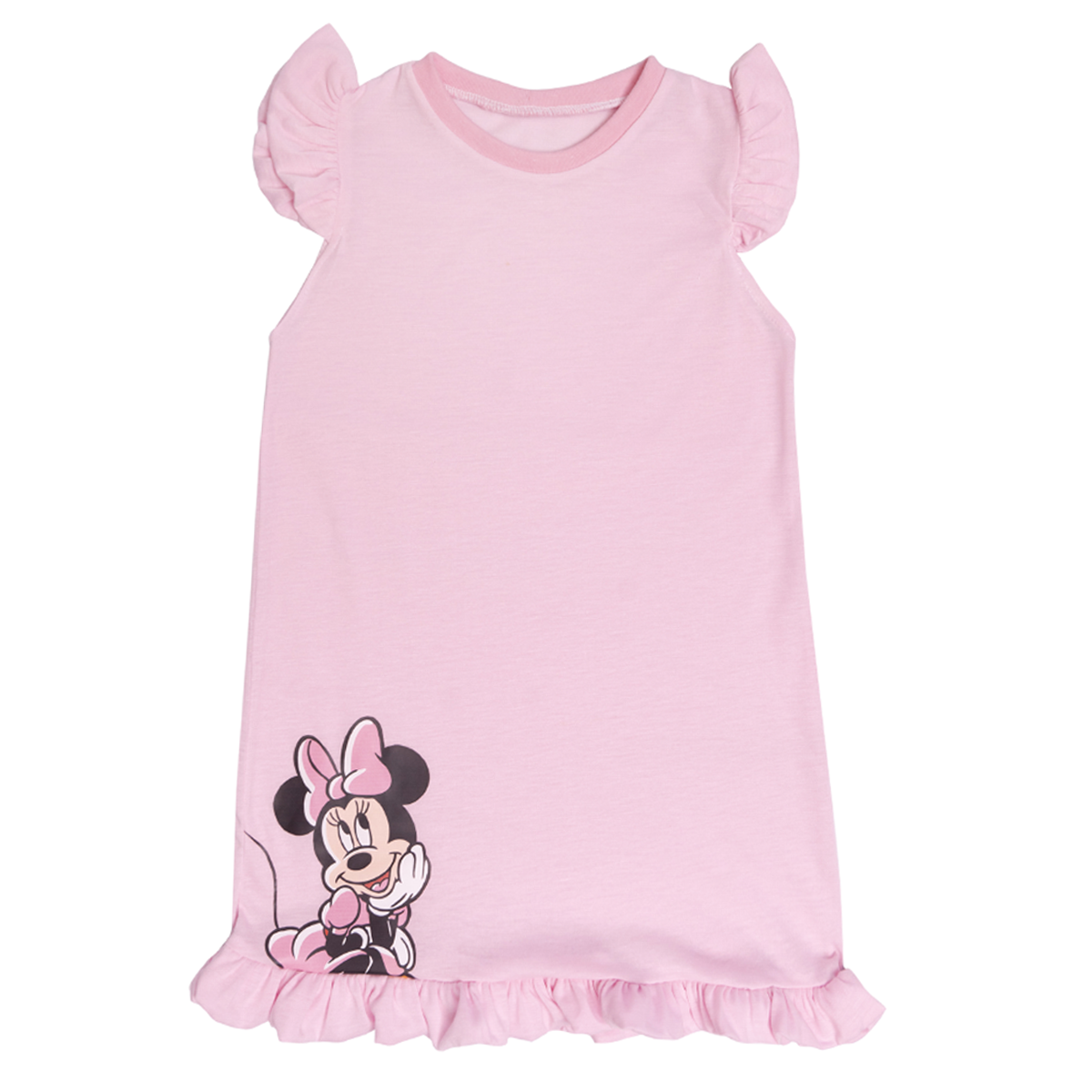 Foto 3 pulgar | Camisones Chiqui Mundo Minnie color Rosa para Bebé Niña 2 Piezas