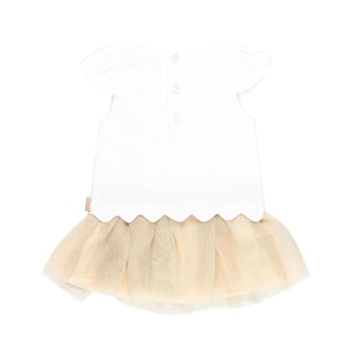 Foto 4 | Vestido Bebé Niña Corona Dorada Boboli