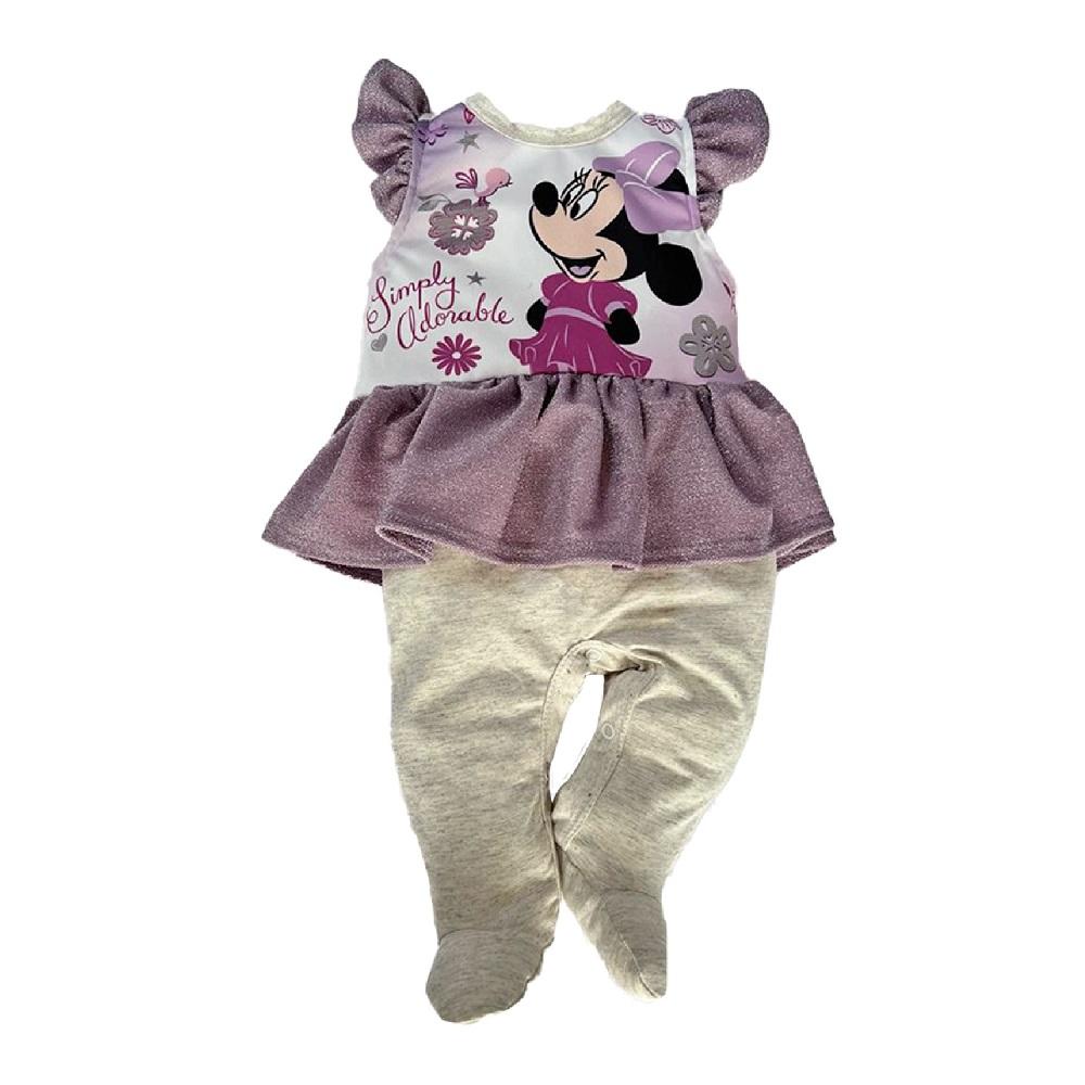 Foto 4 pulgar | Kit Vestido/ Mameluco/ Conjunto con Tutú Multicolor Minnie 3 Piezas