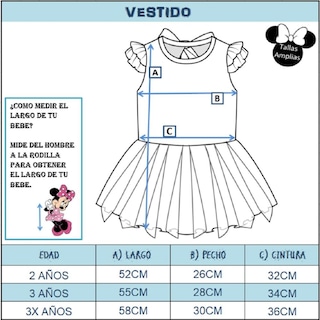 Foto 6 | Vestido de Algodón Disney Azul con Estampado Elsa