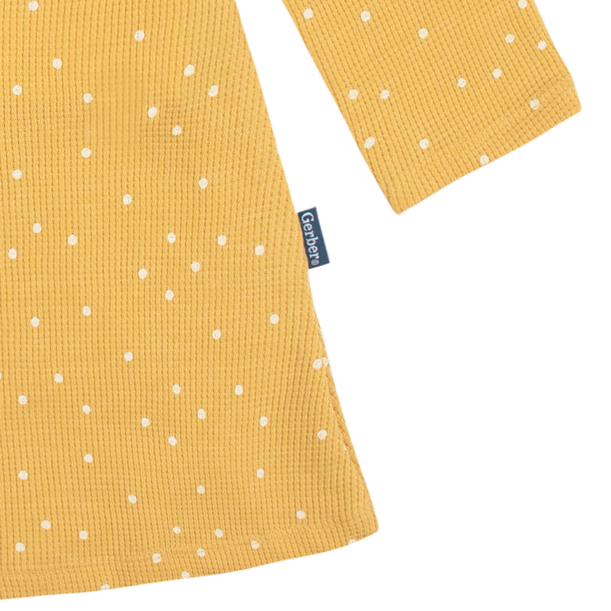 Foto 5 pulgar | Vestido Gerber Amarillo Bebe Algodón Cómodo Verano