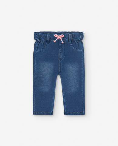 Pantalón Denim Para Bebé Niña Losan