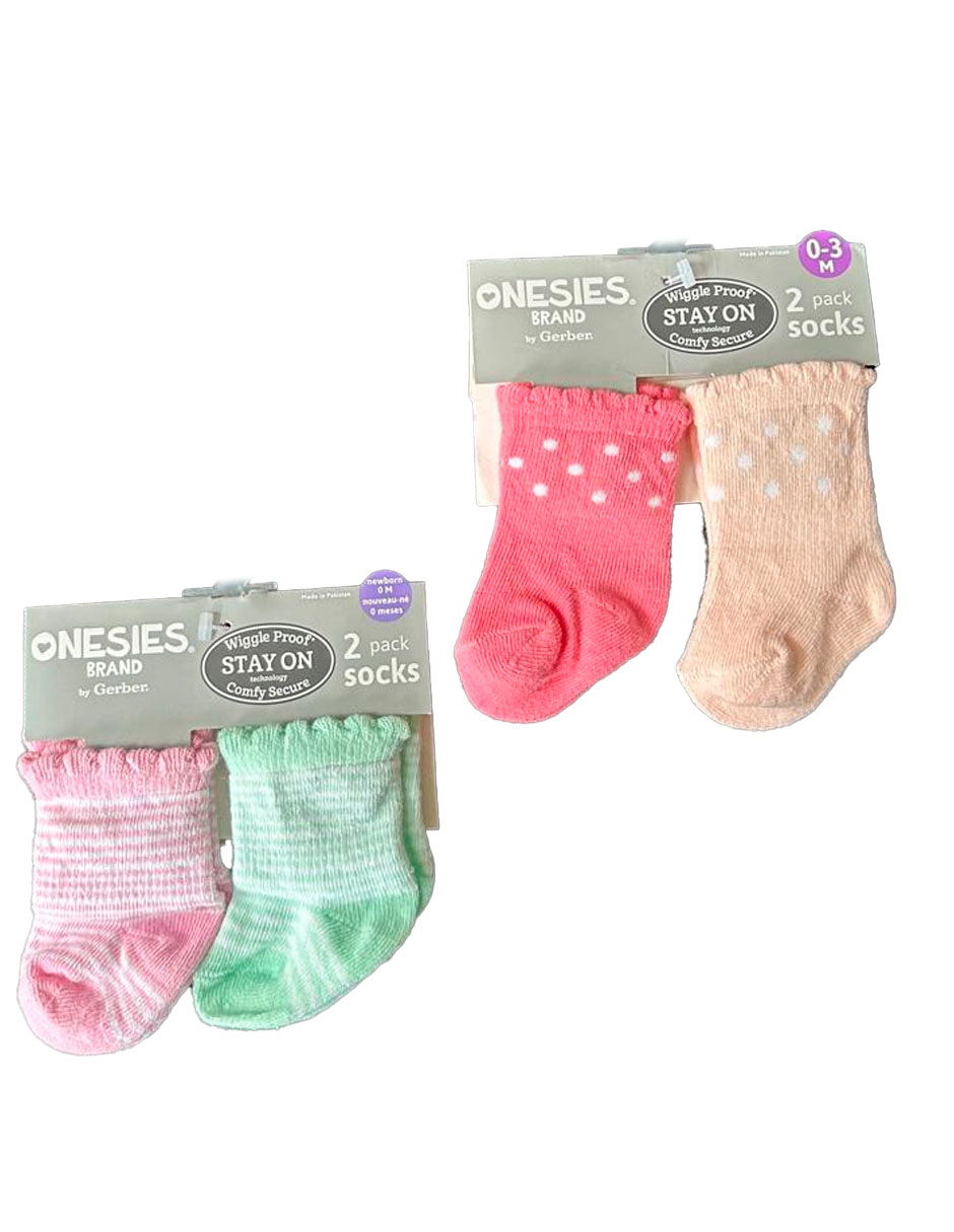 Foto 6 pulgar | Kit 5 Piezas Bebé Niña Onesies Pantalones  Pañalero Y Calcetines Multicolor Op2198hk