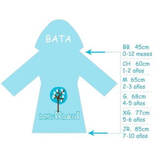 Foto 4 | Bata De Baño Con Forma De Venado Para Bebé Beige