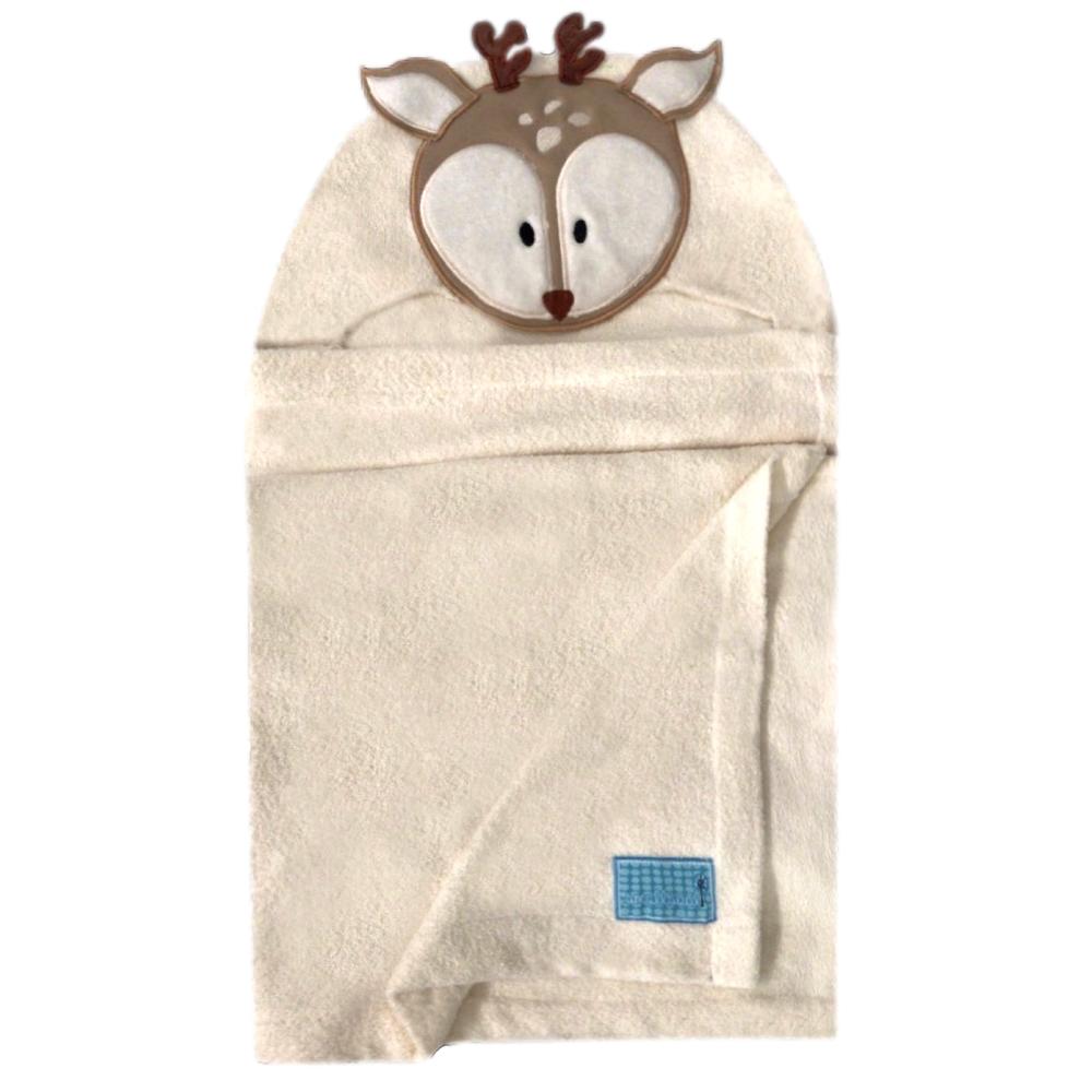 Foto 3 pulgar | Toalla Para Niño Con Forma De Venado Unitalla Beige