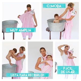 Foto 4 | Toalla Para Niño Con Forma De Venado Unitalla Beige