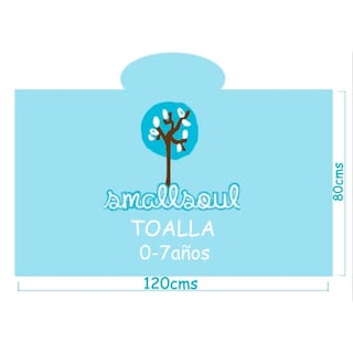Foto 5 | Toalla Para Niño Con Forma De Venado Unitalla Beige