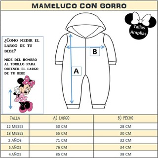 Foto 4 | Mameluco Sin Pie Disney con Gorro Bordado Marie color Rosa