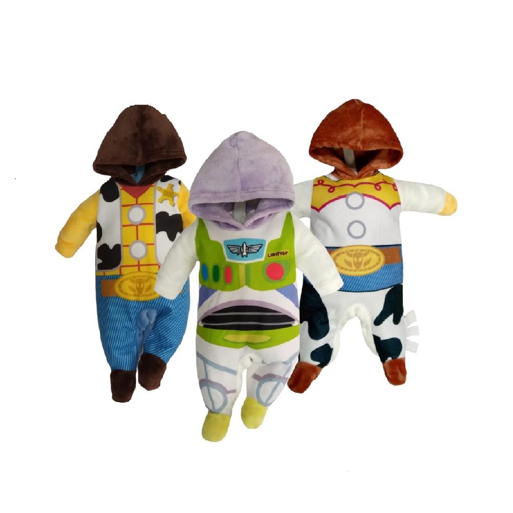 Foto 2 pulgar | Kit 3 Mamelucos Disney Buzz + Woody + Jessie