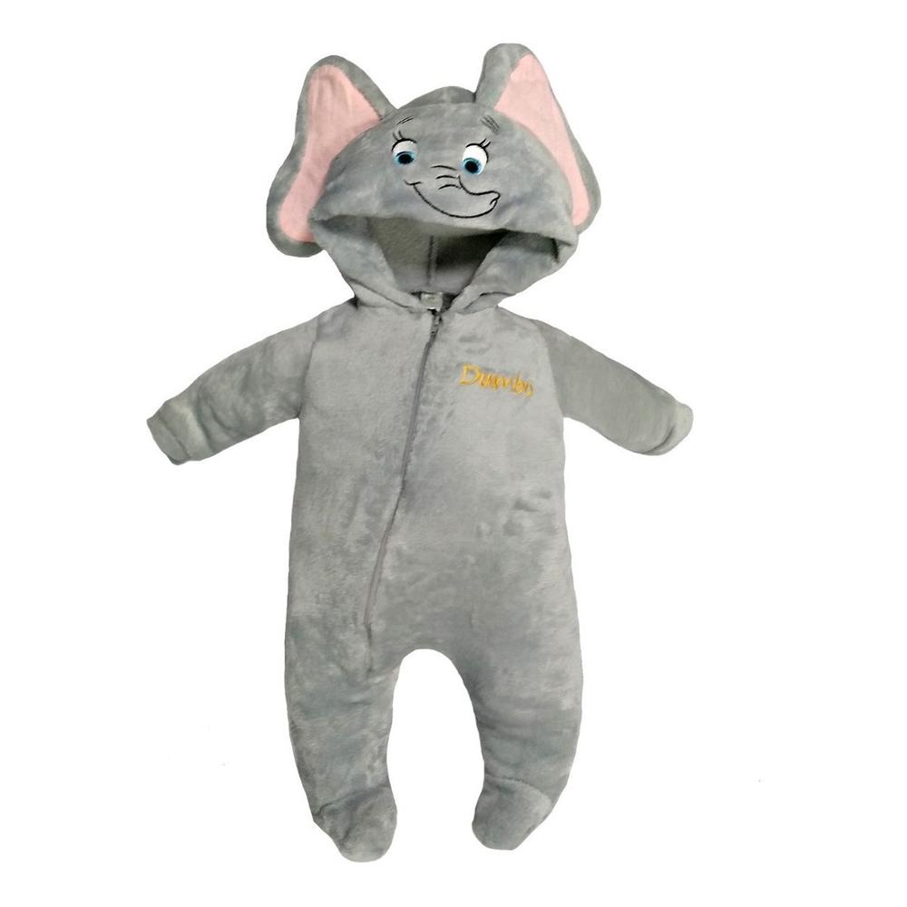 Foto 4 pulgar | Kit 3 Mamelucos Disney color Gris