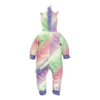 Foto 3 | Mameluco para Bebé con Gorro Unicornio Multicolor