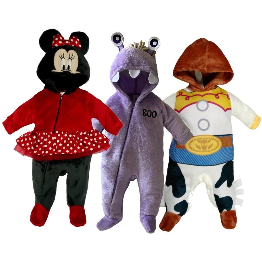 Kit Mamelucos Disney A917-18 Multicolor 3 Piezas Minnie/Boo/Jessie