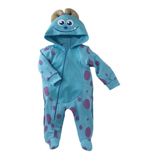 Foto 2 | Kit 3 Mamelucos Algodón Disney Sulley/Pua/Bunny color Azul