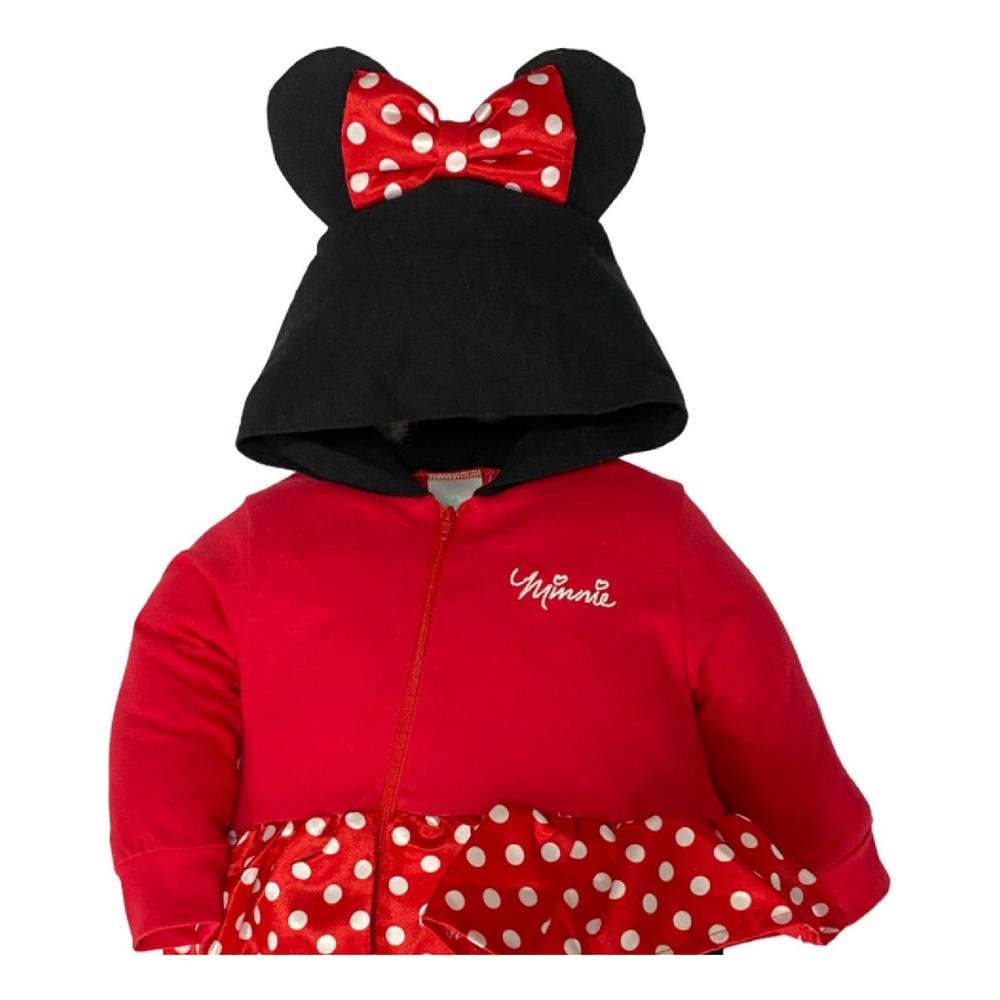 Foto 2 | Mameluco Disney Minnie color Rojo para Bebé Niña