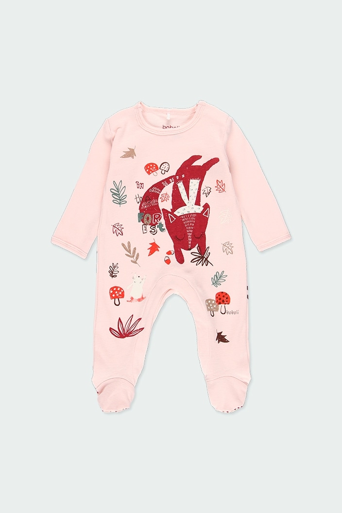 Foto 1 | Mameluco Zorro Para Bebe Color Rosa Boboli
