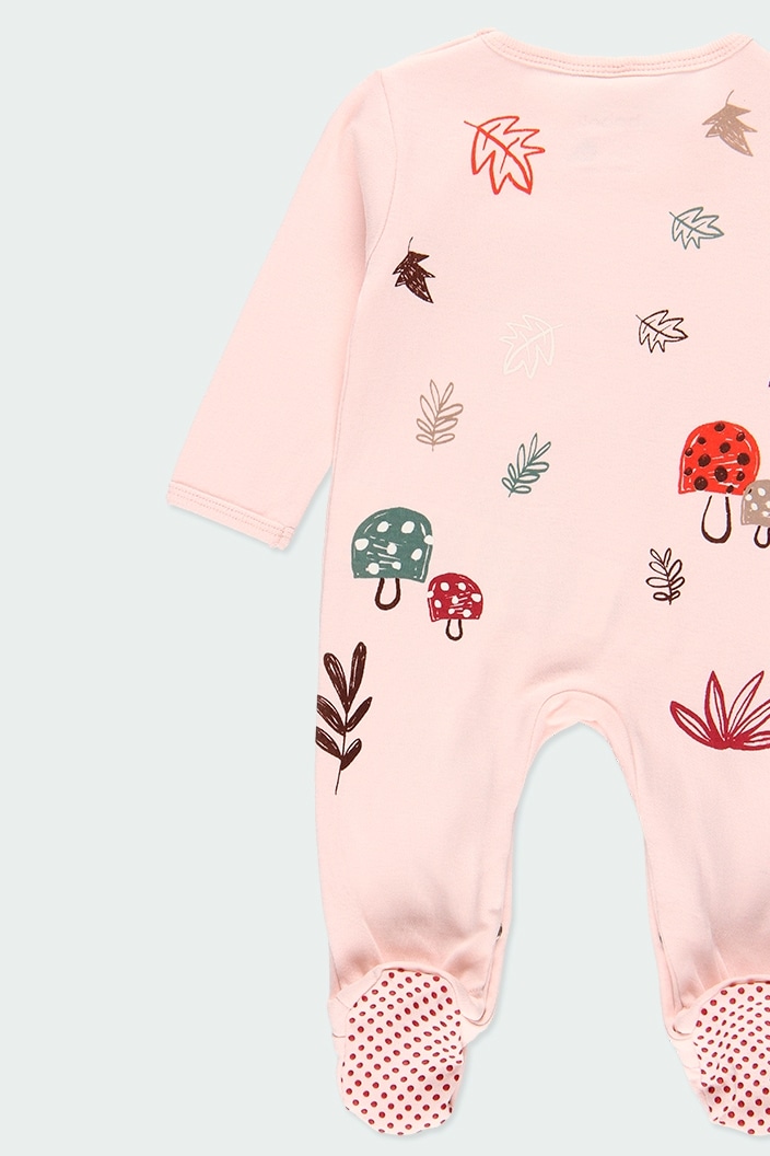 Foto 4 pulgar | Mameluco Zorro Para Bebe Color Rosa Boboli