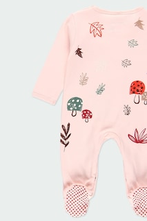 Foto 3 | Mameluco Zorro Para Bebe Color Rosa Boboli