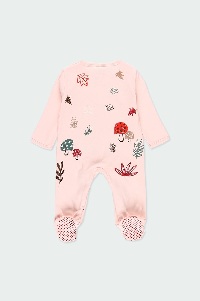 Foto 4 | Mameluco Zorro Para Bebe Color Rosa Boboli