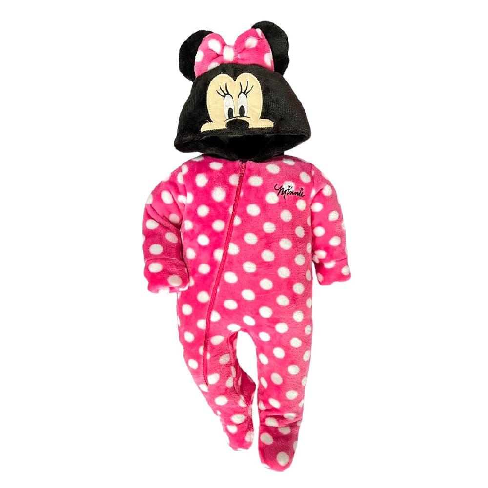 Foto 5 | Mameluco Disney Minnie Con Gorro Bolitas Negro