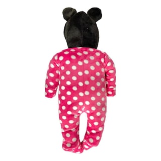 Foto 7 | Mameluco Disney Minnie Con Gorro Bolitas Negro
