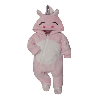 Foto 1 | Mameluco Con Gorro Bordado Unicornio Rosa