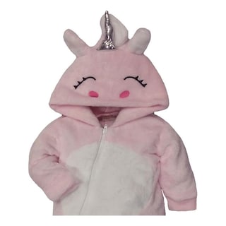 Foto 2 | Mameluco Con Gorro Bordado Unicornio Rosa
