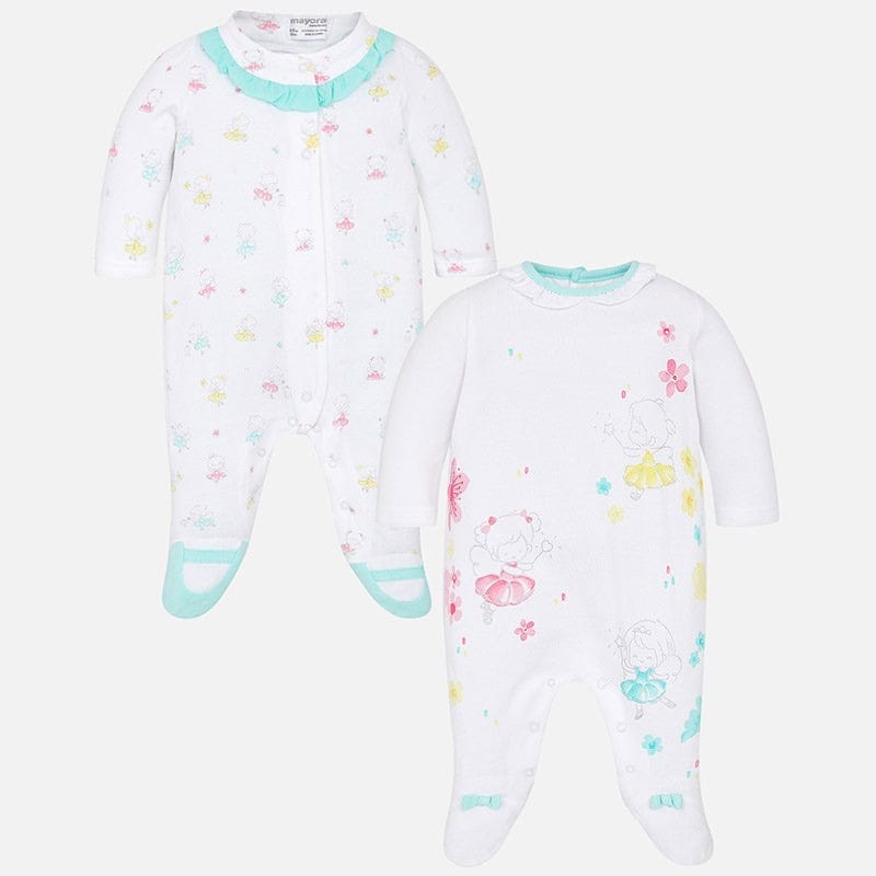 Set De Pijamas Mameluco Para Bebé Niña Estampado Mayoral $1,289