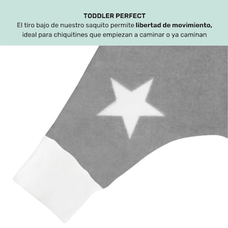 Foto 4 | Nap Saquito Para Dormir Para Bebés Con Abertura Para Pies - Estrellas Oxford