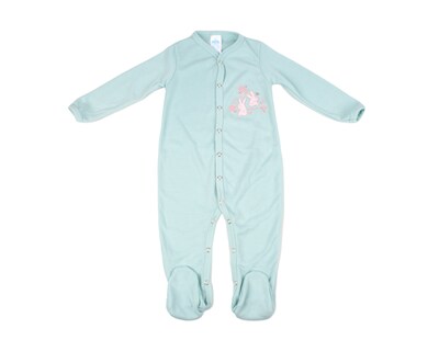 Foto 5 | Set De Mamelucos Con Pies Baby Mink (3 Piezas) Rosa