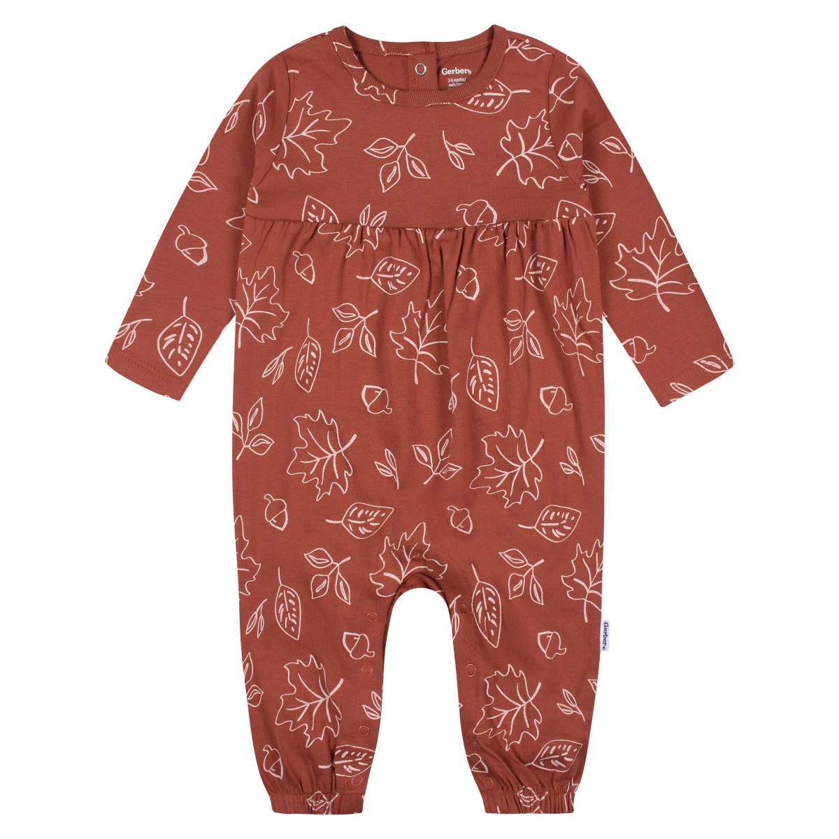 Foto 4 pulgar | Pack 2 Mameluco Gerber Bebé Ropa Dormir Algodón Rosa
