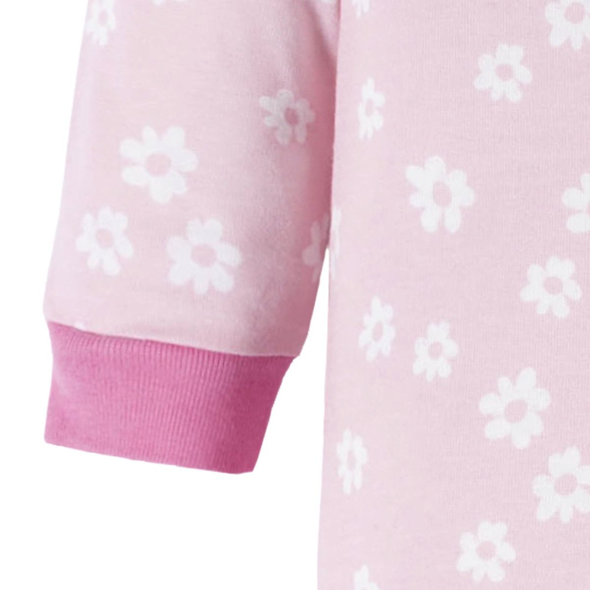Foto 8 | Mameluco Gerber Para Bebé Pack 2 Pijamas Algodón Rosa