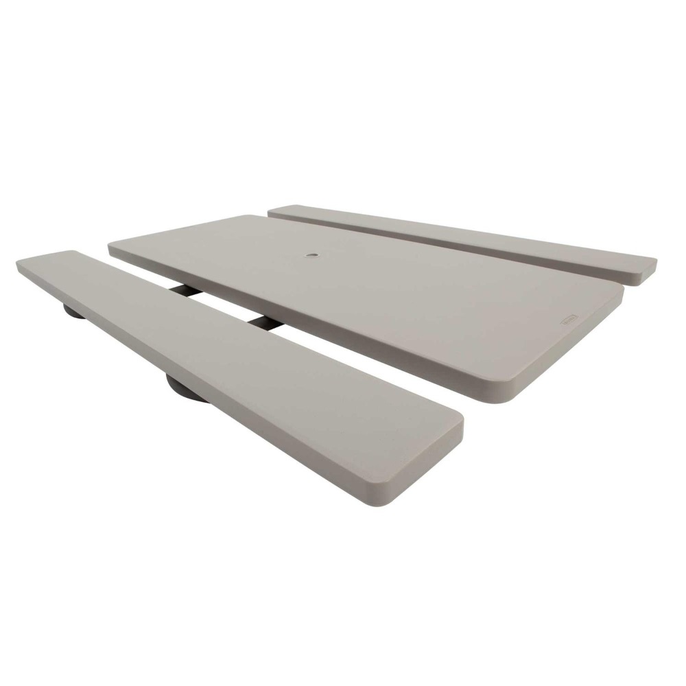 Foto 2 | Mesa de Picnic Lifetime color Gris de 1.83 m