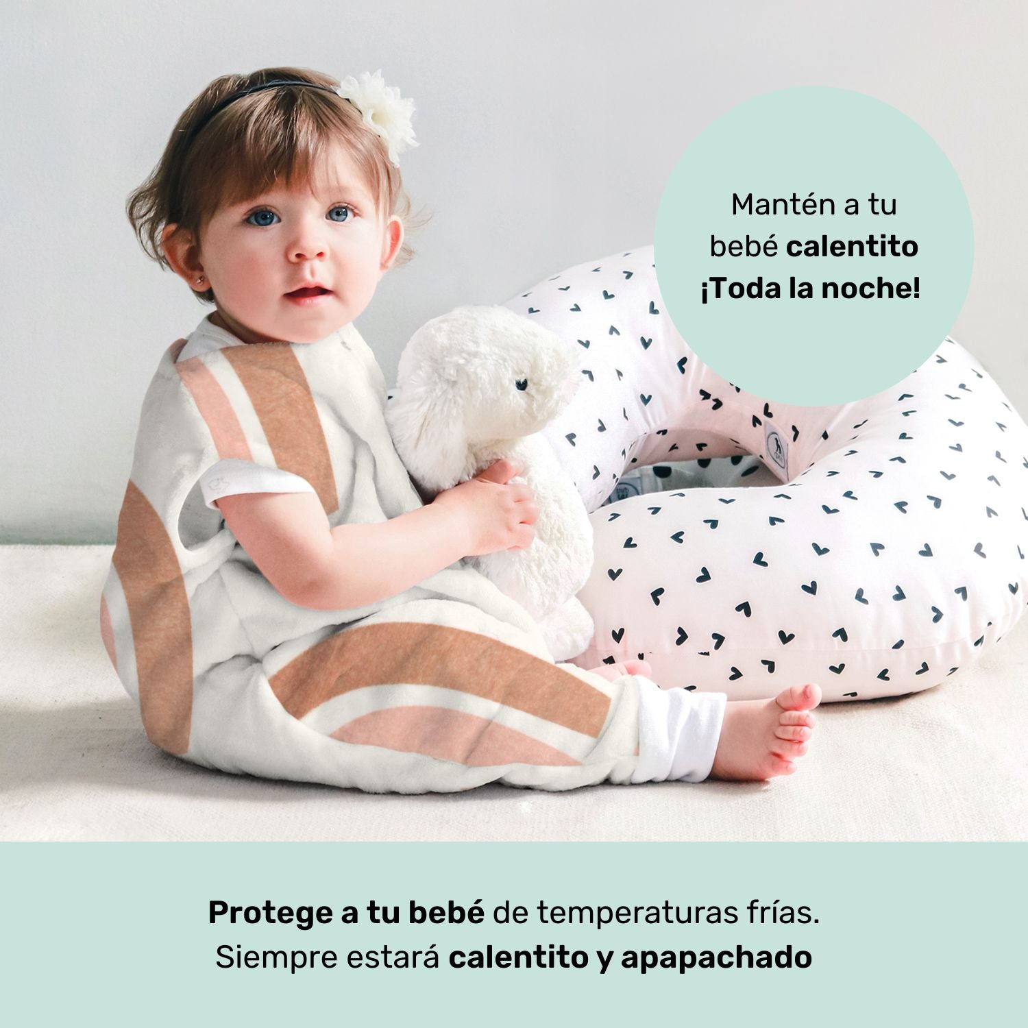 Foto 2 | Saquito para Dormir Nap  para Bebés con Abertura para Pies