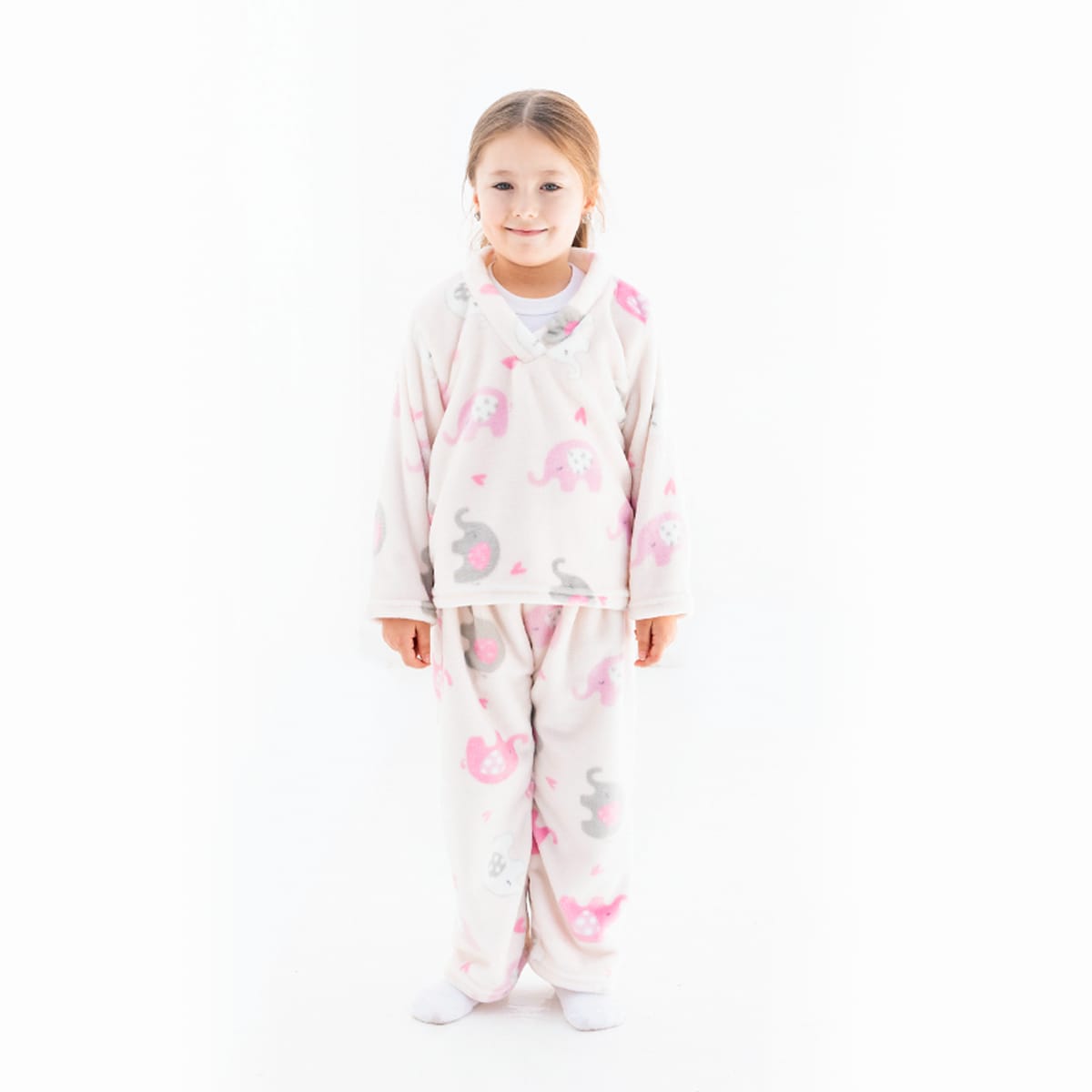 Pijama Chiquimundo Elefantitas Rosa para Niña $427