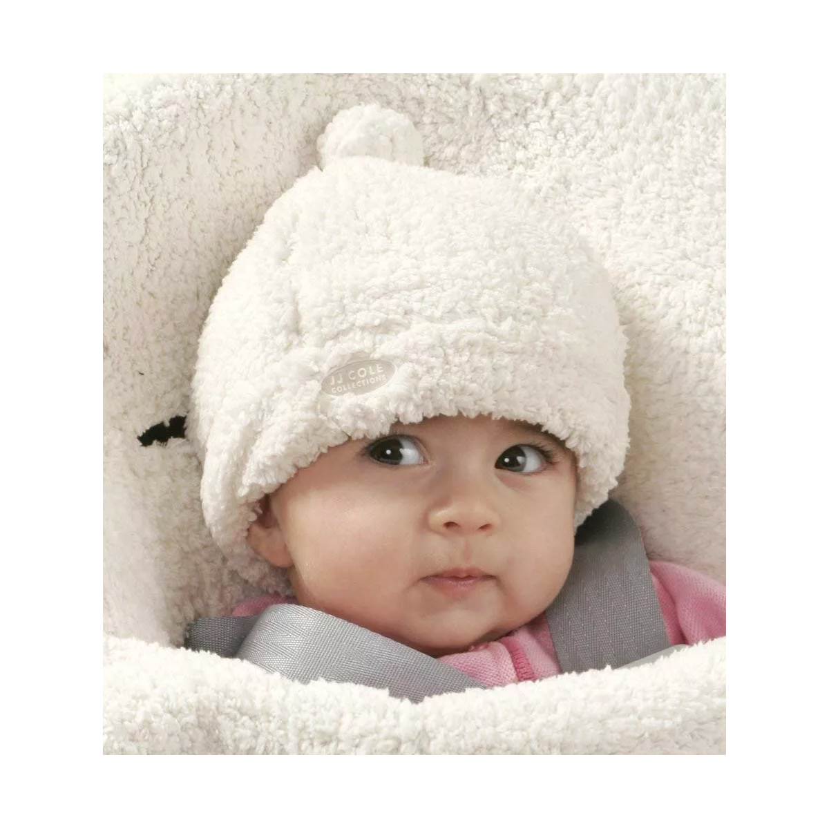 Foto 4 pulgar | Gorro Para Bebés 0-6 M Jj Cole Crema 1 Pieza