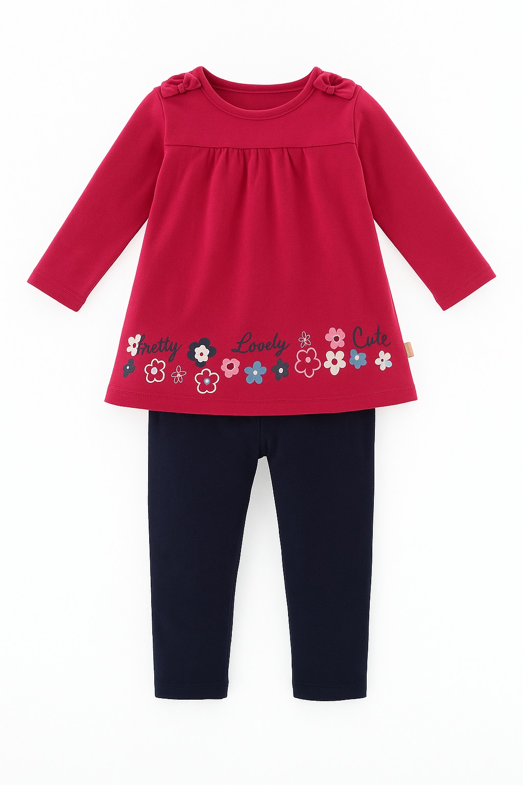 Conjunto Para Niño Chicos Olé 3223 Rosa Cómodo 2 Piezas