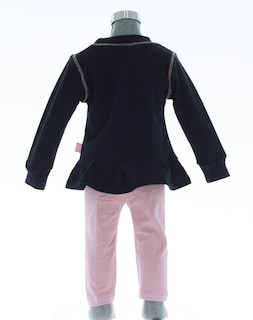 Foto 2 | Conjunto Para Niña Chicos Olé 3271 Azul Marino Cómodo 2 Piezas