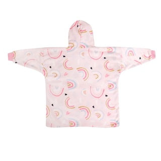 Foto 6 | Sudadera Cobija Chiquimundo Afelpada Arcoíris Multicolor