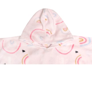 Foto 7 | Sudadera Cobija Chiquimundo Afelpada Arcoíris Multicolor