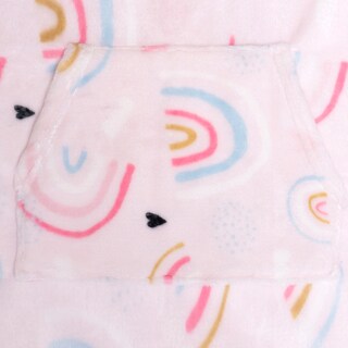 Foto 8 | Sudadera Cobija Chiquimundo Afelpada Arcoíris Multicolor