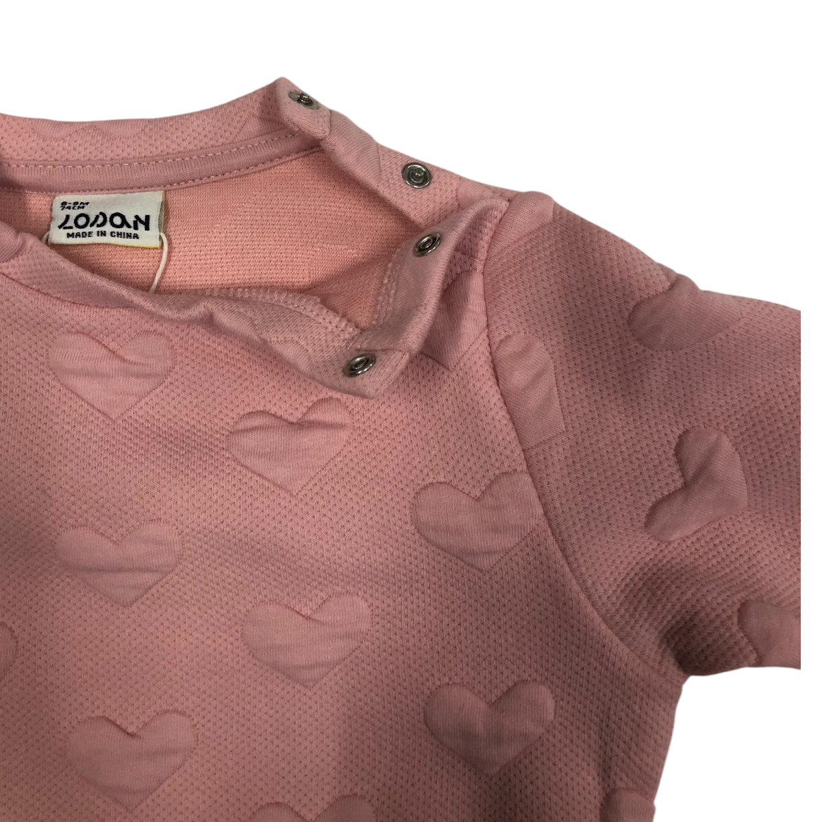 Foto 6 pulgar | Sudadera Estampado Corazones Para Bebé Niña Losan