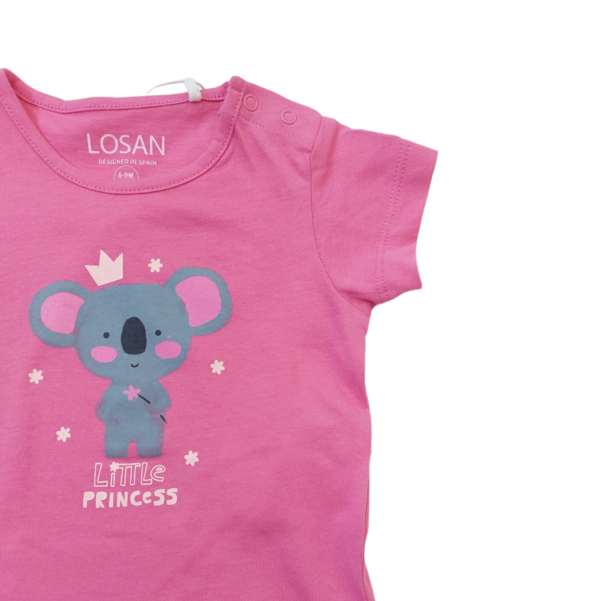 Foto 2 | Playera Losan color Rosa para Bebé Niña