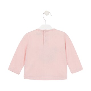 Foto 3 | Playera Losan 028-1009AL color Rosa con Panda para Bebé Niña